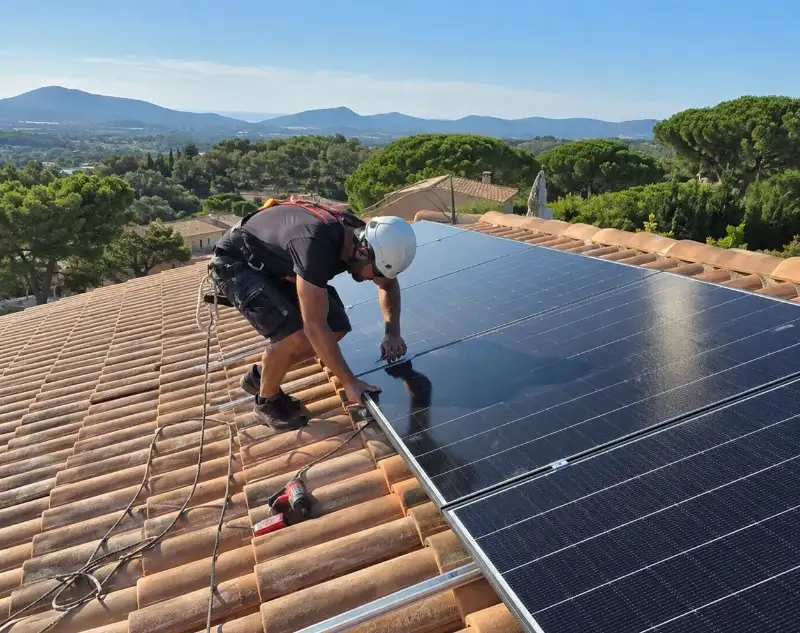 Installateur panneaux solaires Escoire — pose photovoltaïque sur toiture