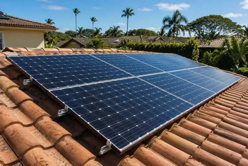 Installation de panneaux solaires à Escoire